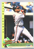 1993 Fleer Albert Belle #712 Cleveland Indians Excellent