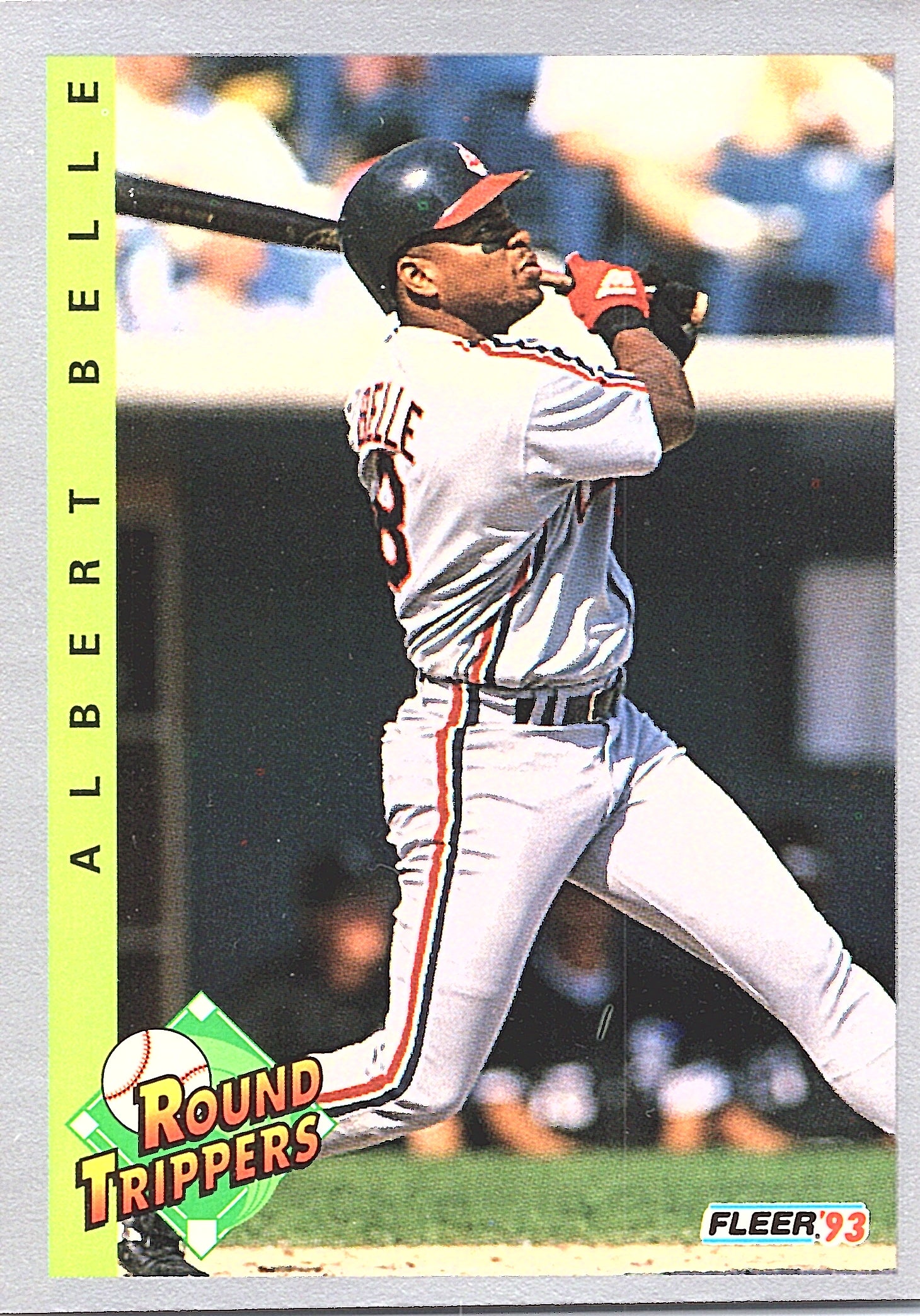 1993 Fleer Albert Belle #712 Cleveland Indians Excellent