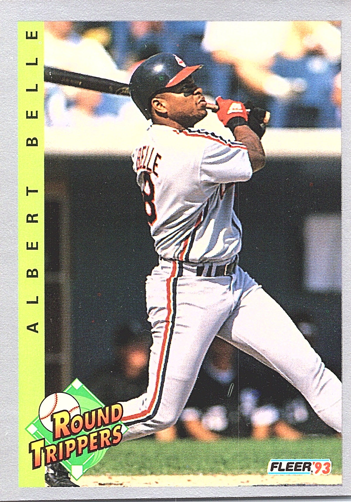 1993 Fleer Albert Belle #712 Cleveland Indians Excellent