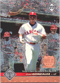 1997 Upper Deck Juan Gonzalez #423 Texas Rangers Excellent