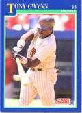 1991 Score Tony Gwynn #500 San Diego Padres Excellent