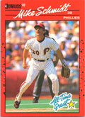 1990 Donruss Mike Schmidt #643c Philadelphia Phillies Excellent