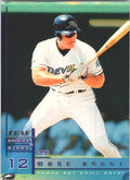 1998 Leaf Rookies & Stars Wade Boggs #14 Tampa Bay Devil Rays Excellent