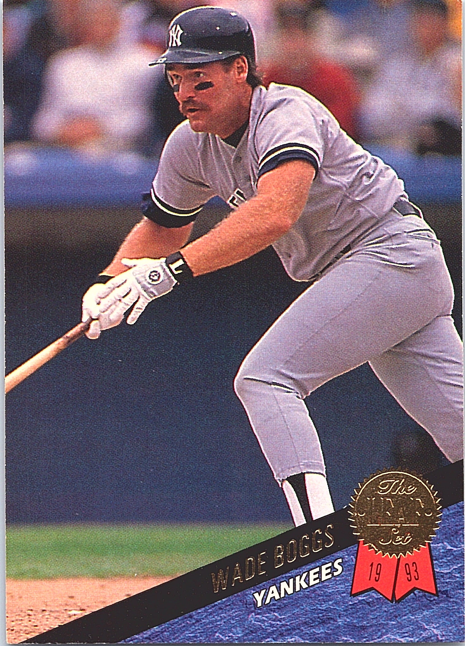 1993 Leaf Wade Boggs #285 New York Yankees Excellent