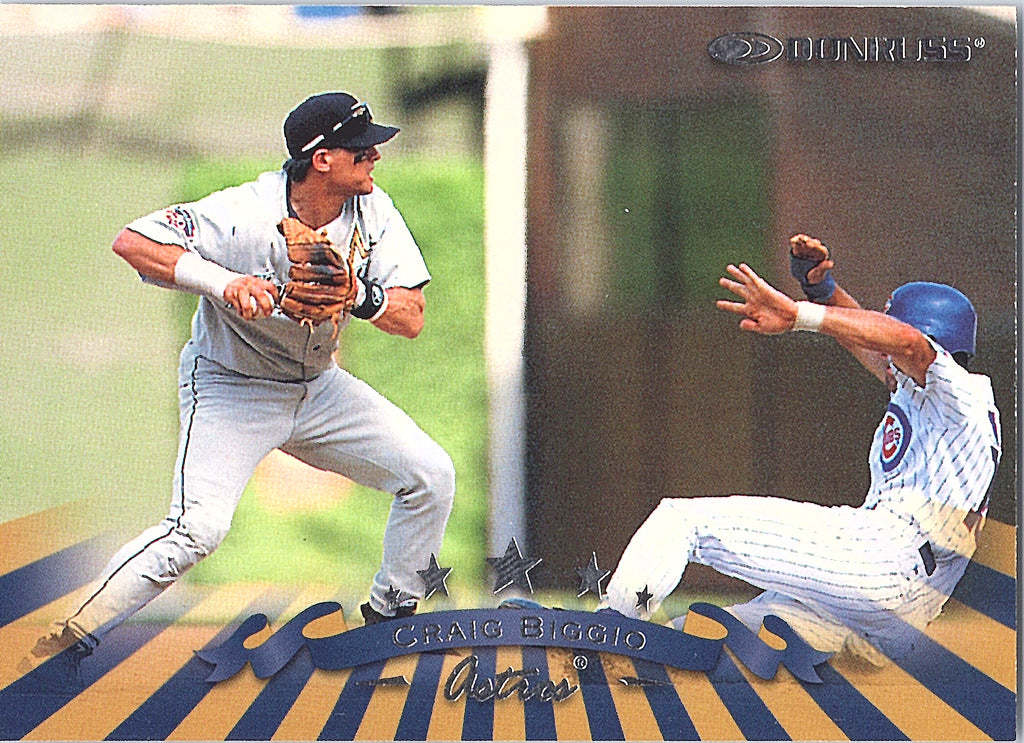 1998 Donruss Craig Biggio #58 Houston Astros Excellent