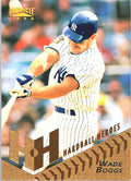 1996 Pinnacle Wade Boggs #269 New York Yankees Excellent