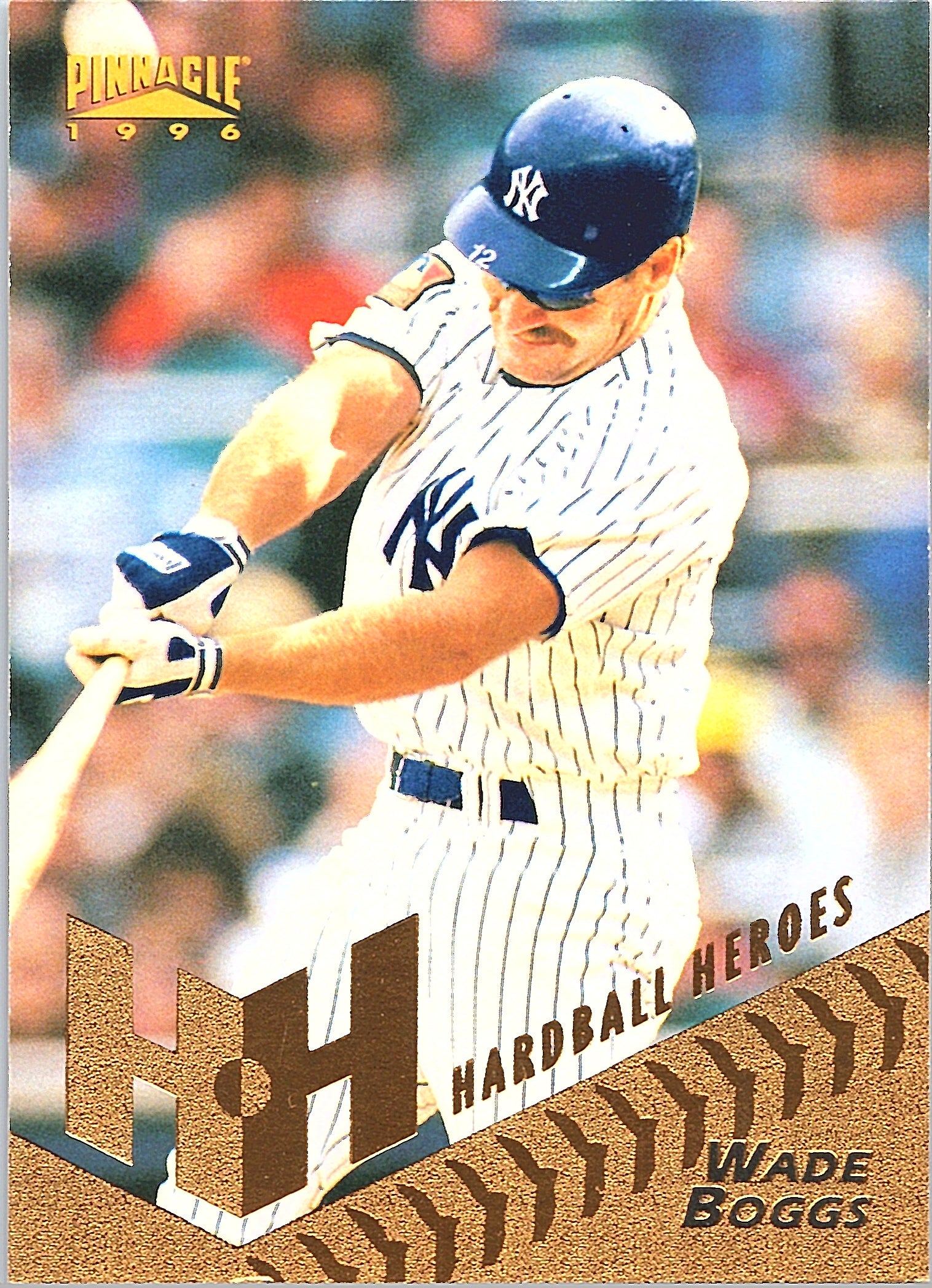 1996 Pinnacle Wade Boggs #269 New York Yankees Excellent