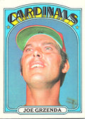 1972 Topps Joe Grzenda #13 St. Louis Cardinals Excellent