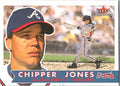 2001 Fleer Tradition Chipper Jones #70 Atlanta Braves Excellent