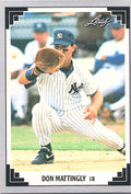 1991 Leaf Don Mattingly #425 New York Yankees Excellent