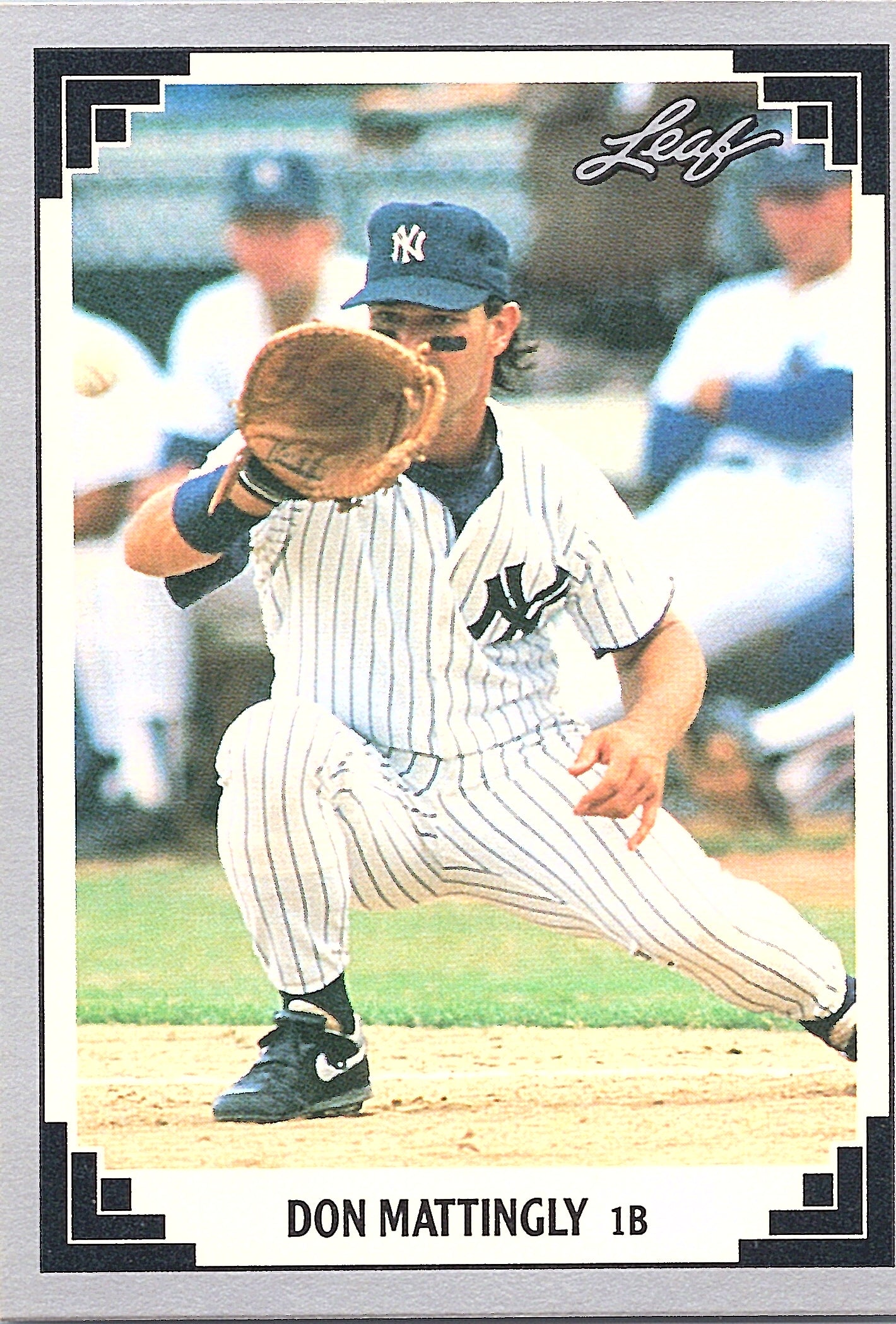 1991 Leaf Don Mattingly #425 New York Yankees Excellent