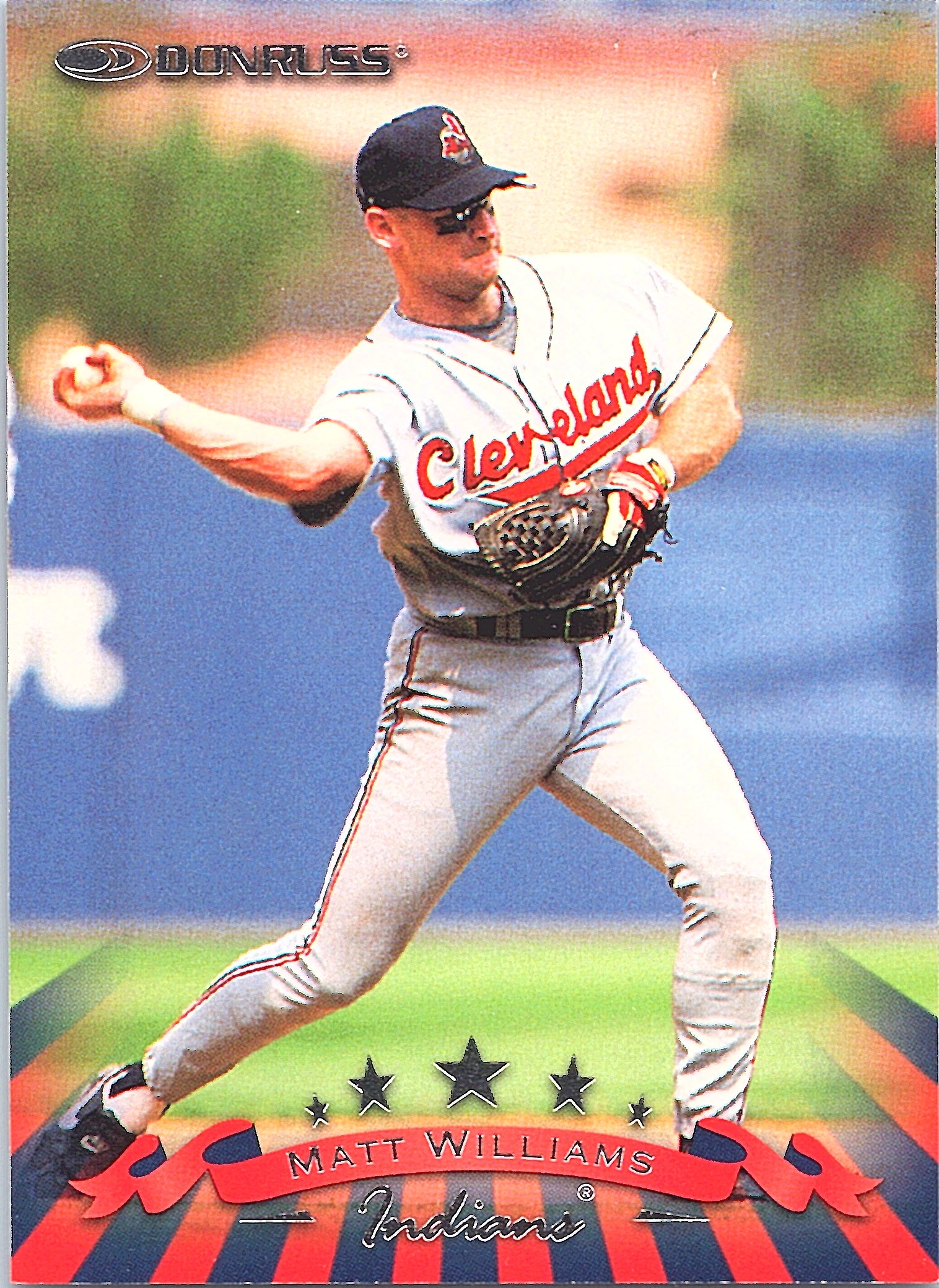 1998 Donruss Matt Williams #51 Cleveland Indians Excellent