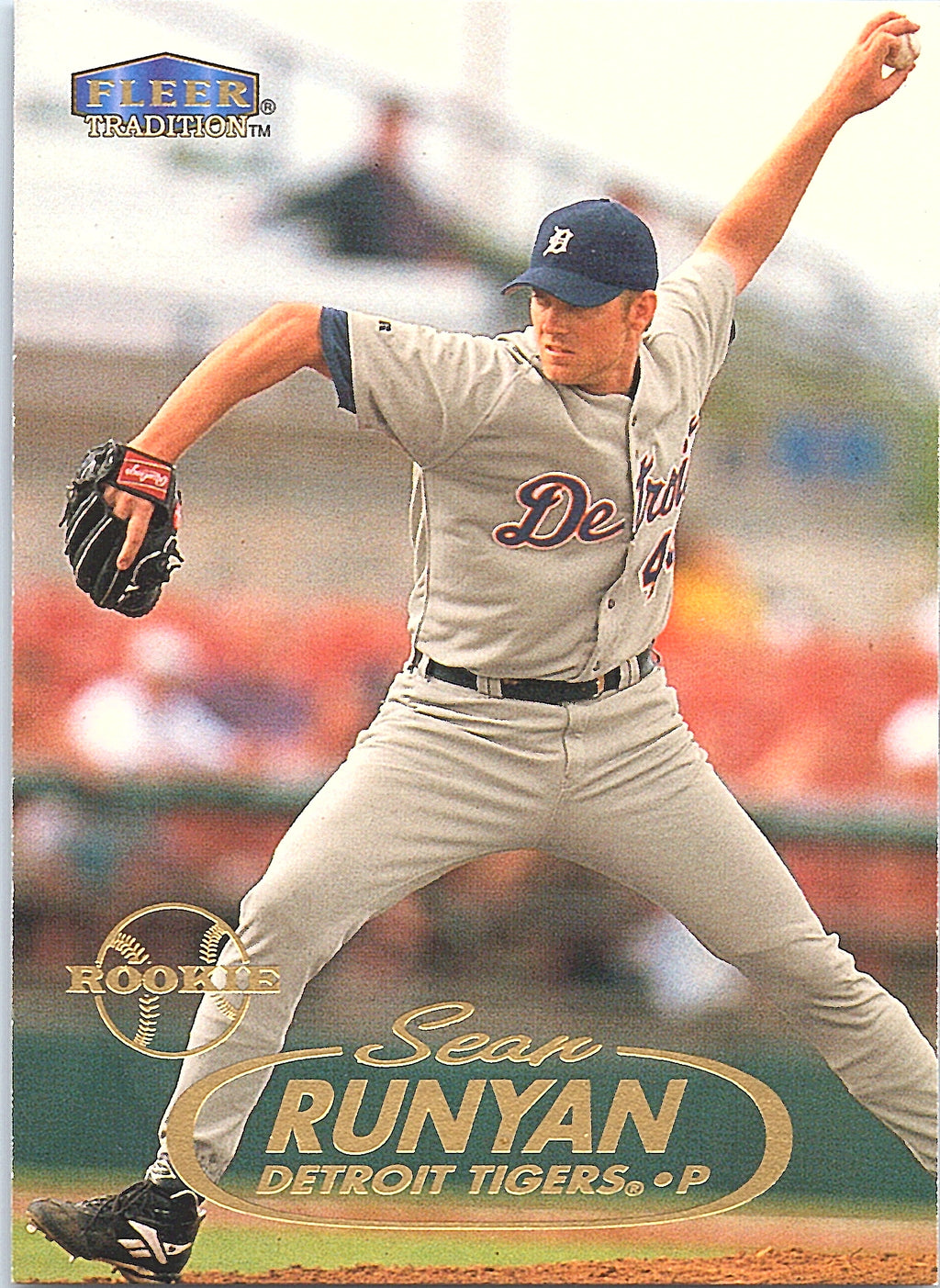 1998 Fleer Tradition Sean Runyan #550 Detroit Tigers Excellent