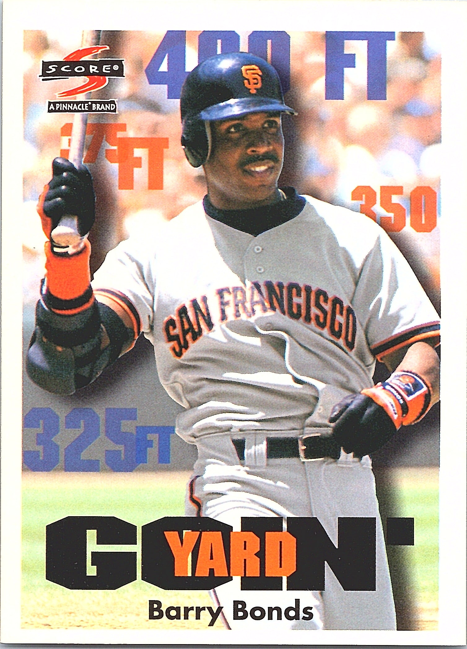 1997 Score Barry Bonds #504 San Francisco Giants Excellent