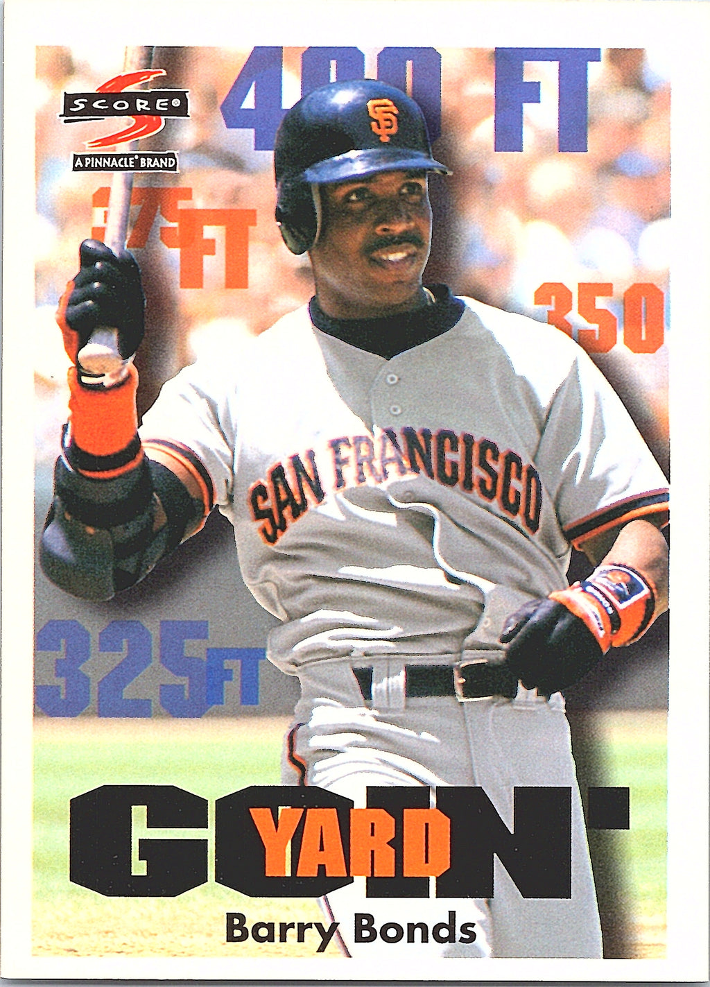1997 Score Barry Bonds #504 San Francisco Giants Excellent