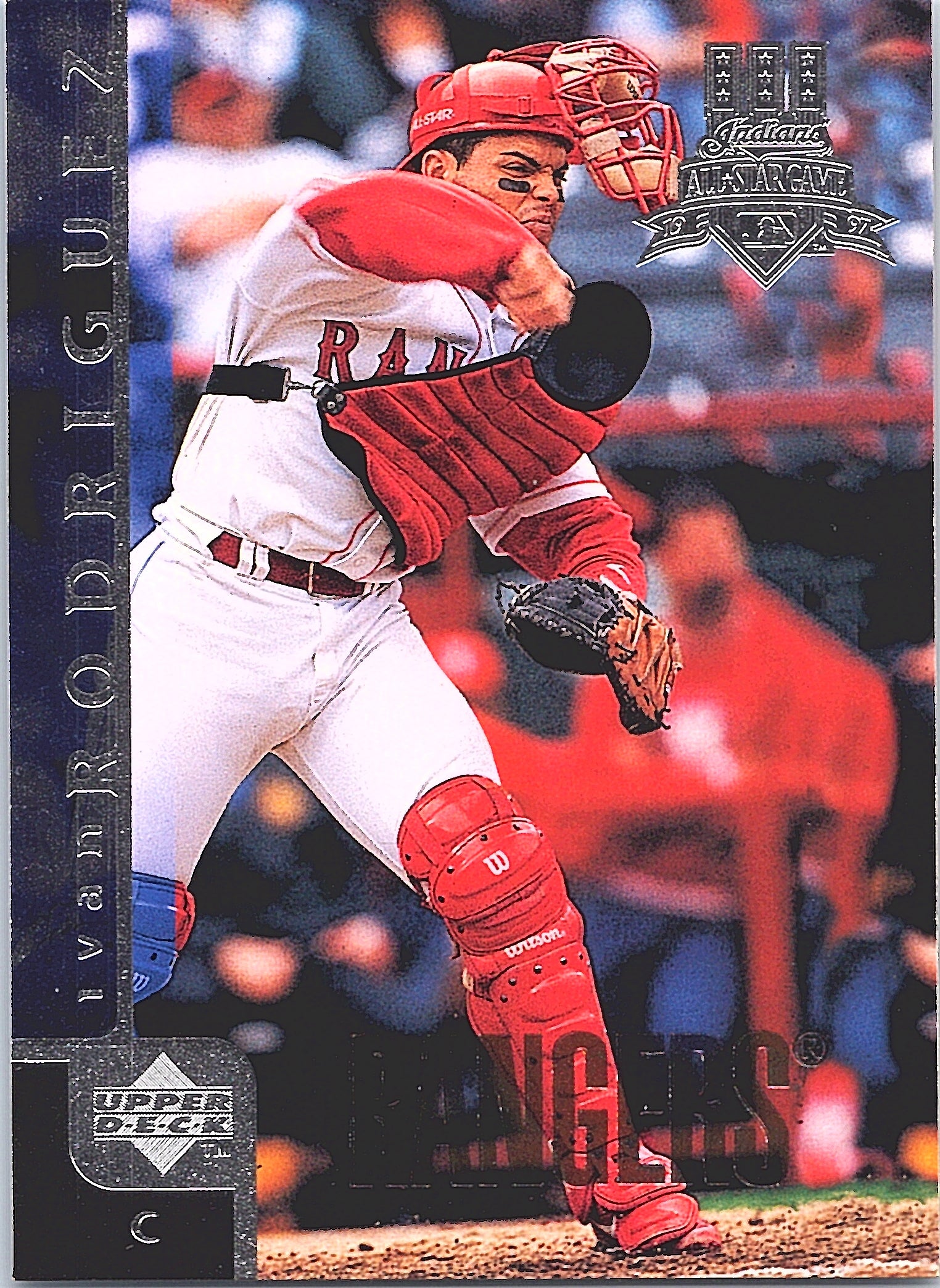 1998 Upper Deck Ivan Rodriguez #230 Texas Rangers Excellent