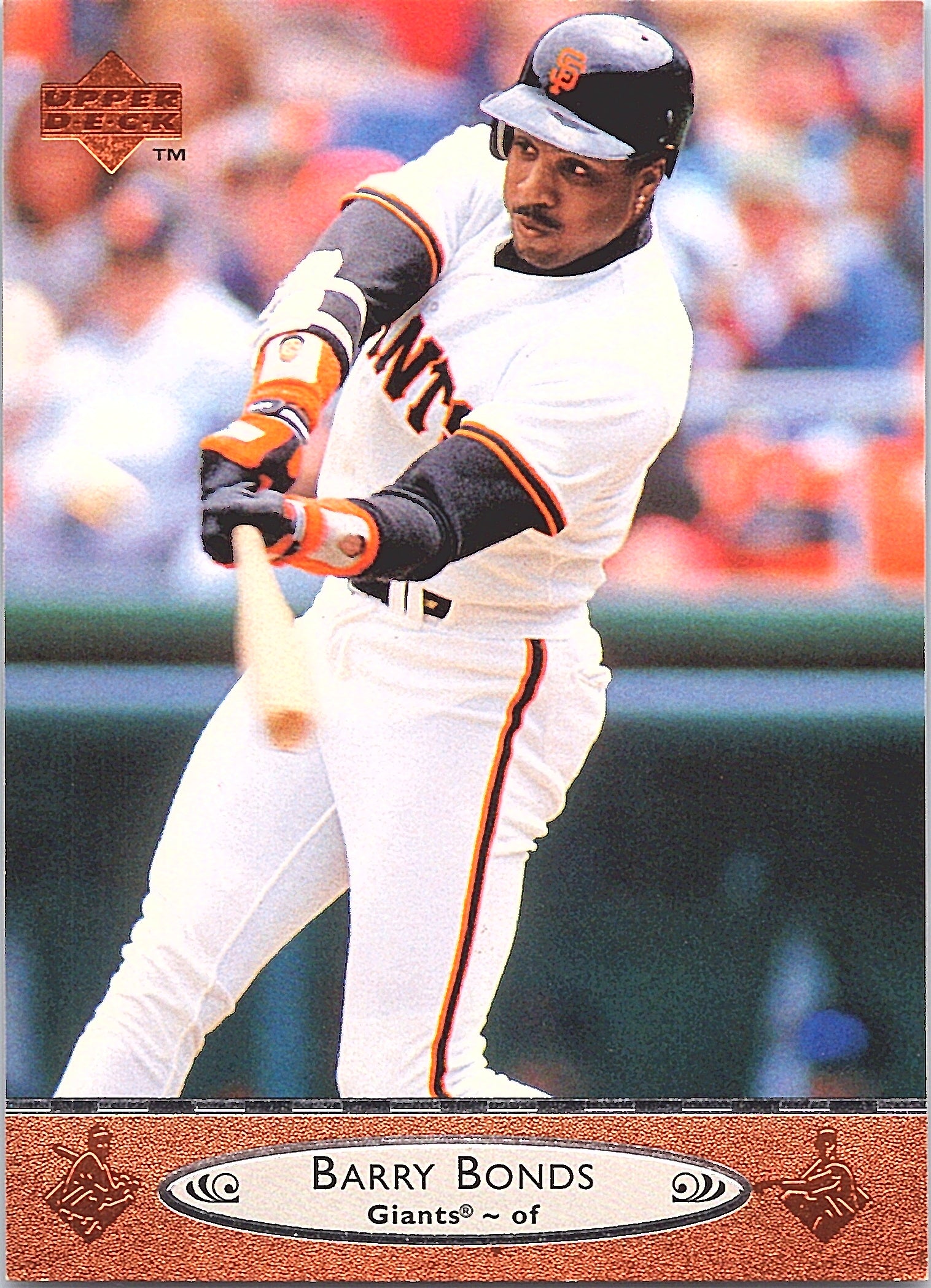 1996 Upper Deck Barry Bonds #195 San Francisco Giants Excellent