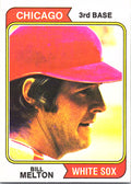 1974 Topps Bill Melton #170 Chicago White Sox Excellent
