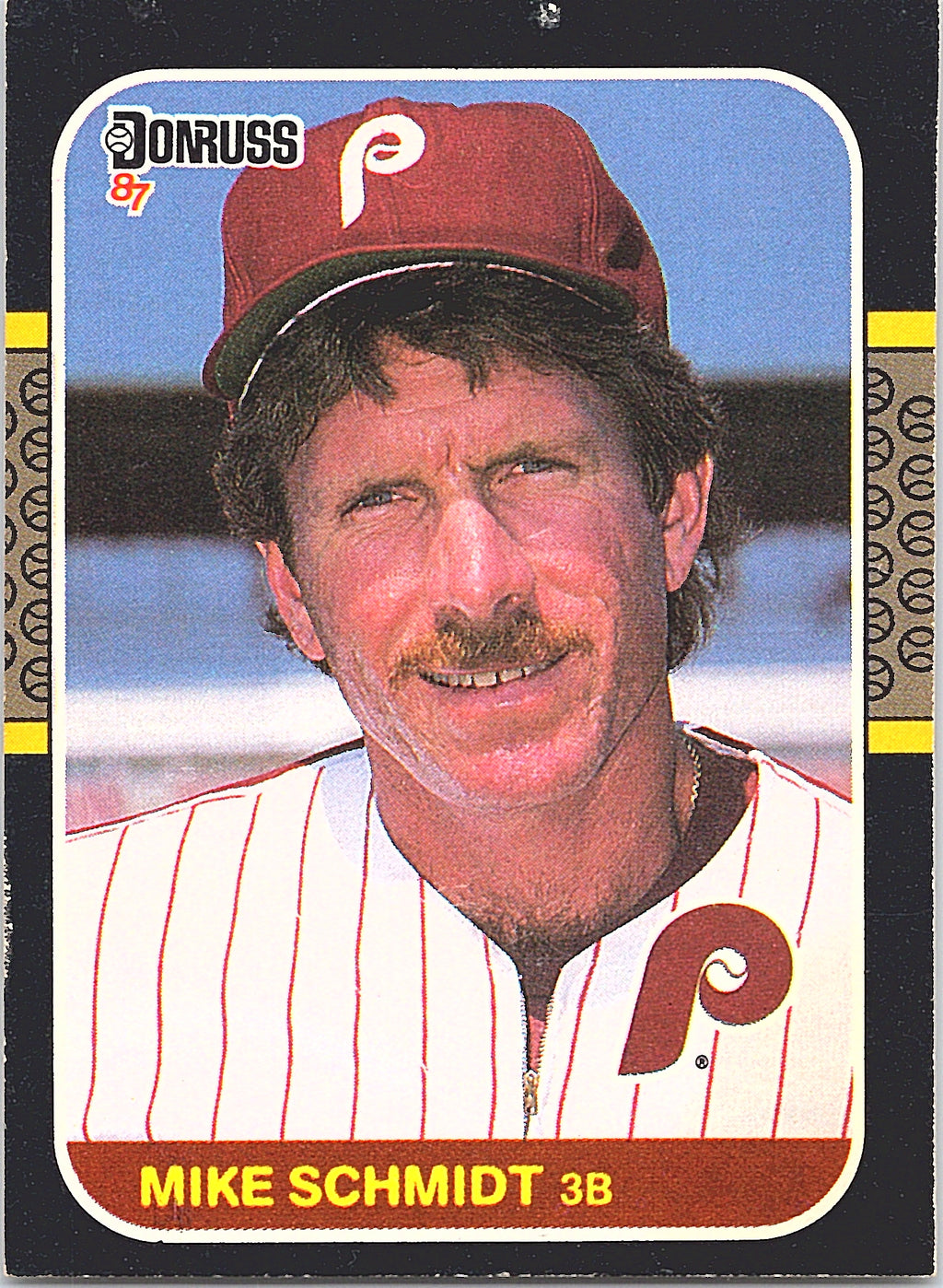 1987 Donruss Mike Schmidt #139 Philadelphia Phillies Excellent