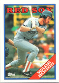 1988 Topps Wade Boggs #200 Boston Red Sox Excellent