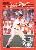 1990 Donruss Wade Boggs #712c Boston Red Sox Excellent