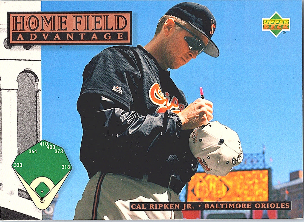 1994 Upper Deck Cal Ripken Jr. #281 Baltimore Orioles Error Card Excellent