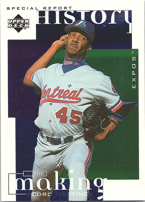 1998 Upper Deck Pedro Martinez #6 Montreal Expos Excellent