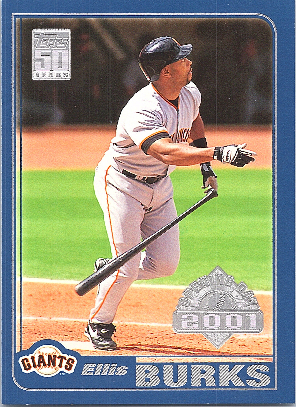 2001 Topps Ellis Burks #45 Limited San Francisco Giants Excellent