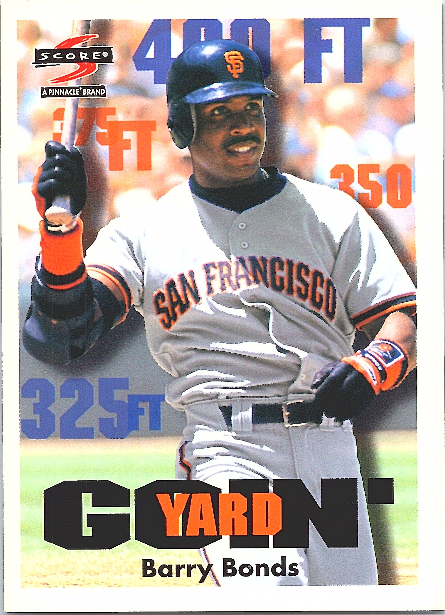 1997 Score Barry Bonds #504 San Francisco Giants Excellent
