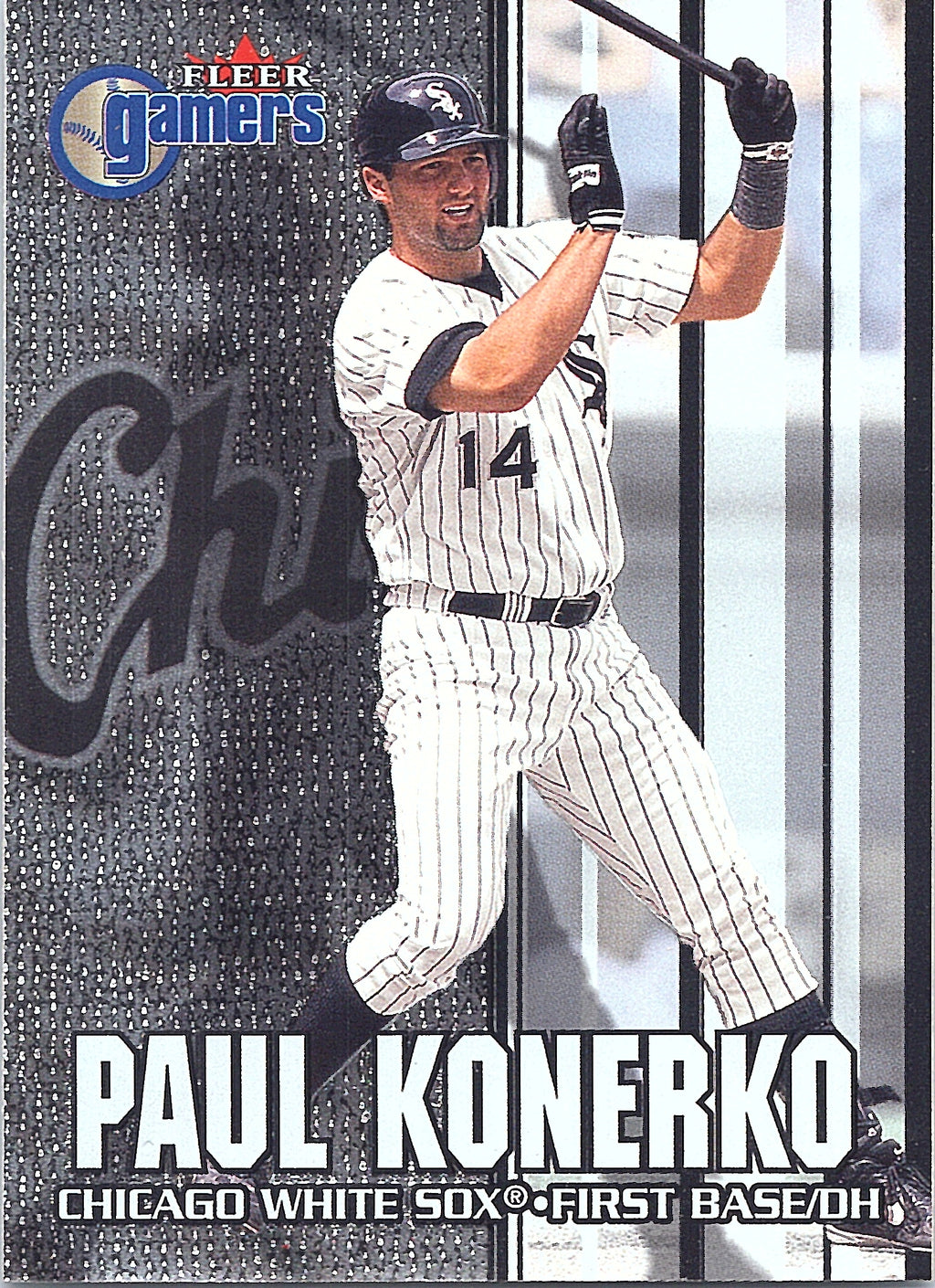 2000 Fleer Gamers Paul Konerko #73 Chicago White Sox Excellent