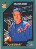 2001 Topps Jim Fregosi #345 Toronto Blue Jays Excellent