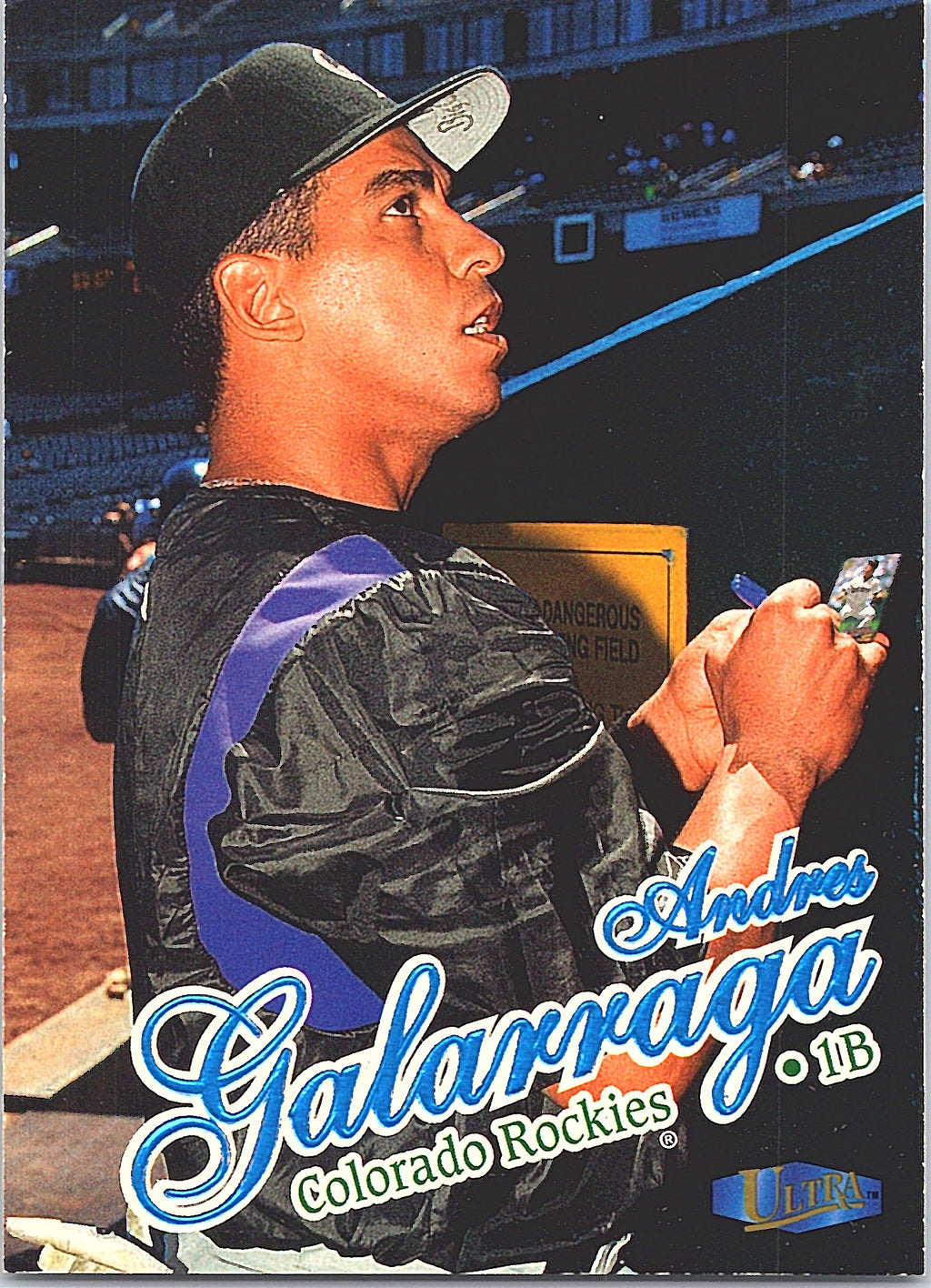 1998 Fleer Ultra Andres Galarraga #57 Colorado Rockies Excellent