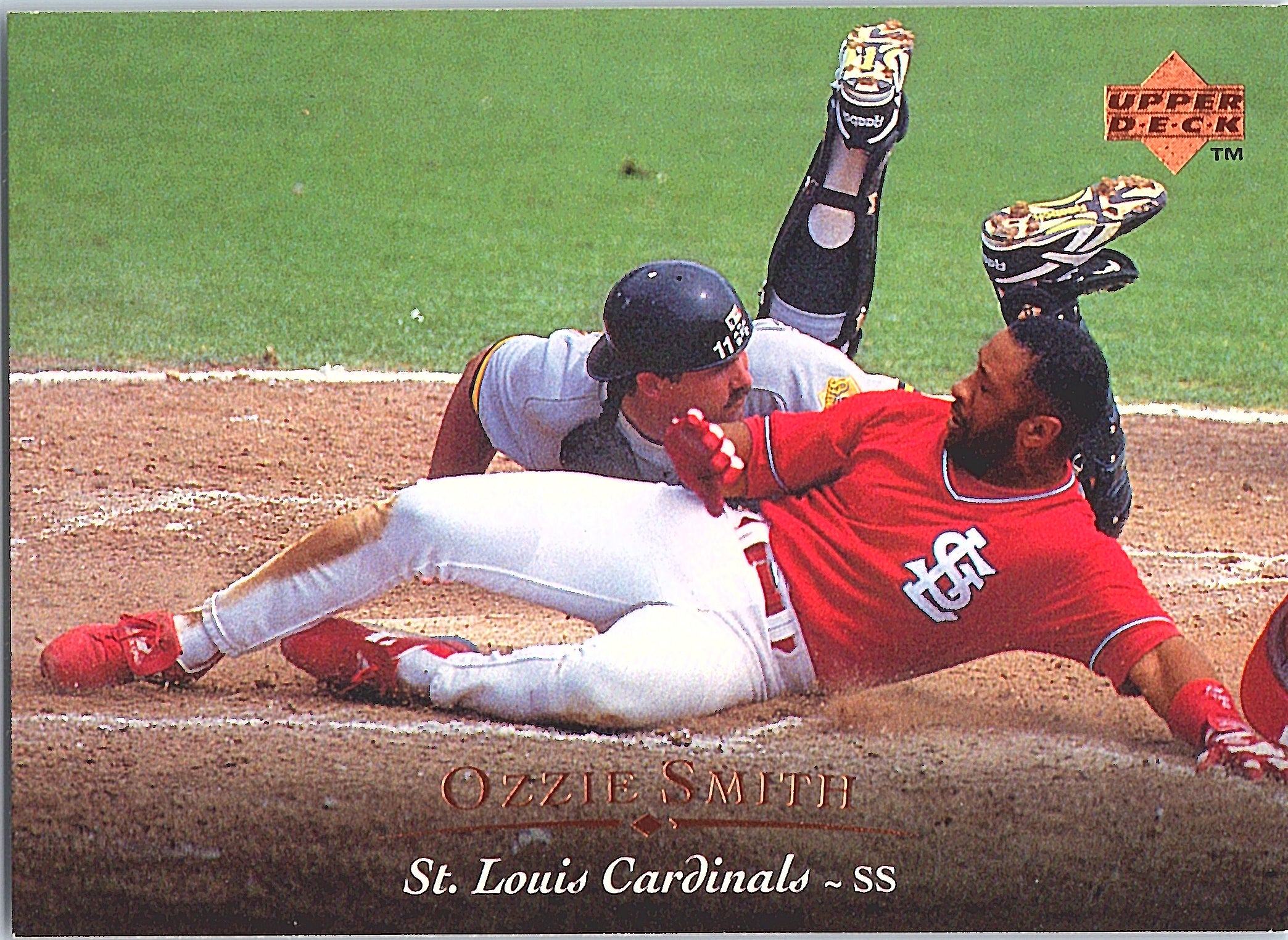 1995 Upper Deck Ozzie Smith #60 St. Louis Cardinals Excellent