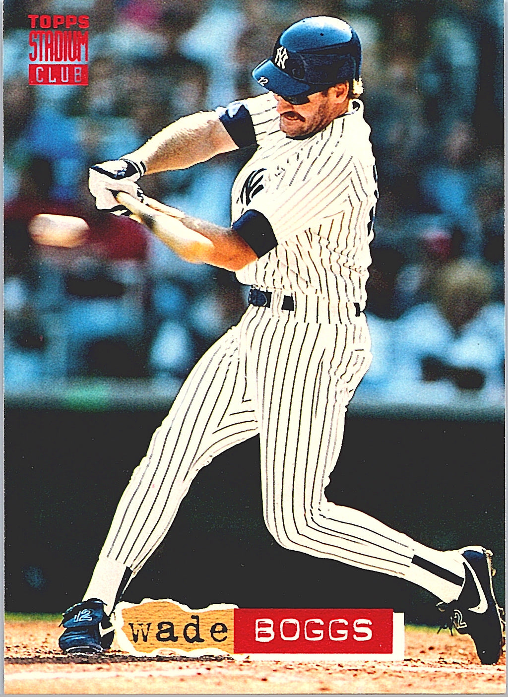 1994 Stadium Club Wade Boggs #349 New York Yankees Excellent