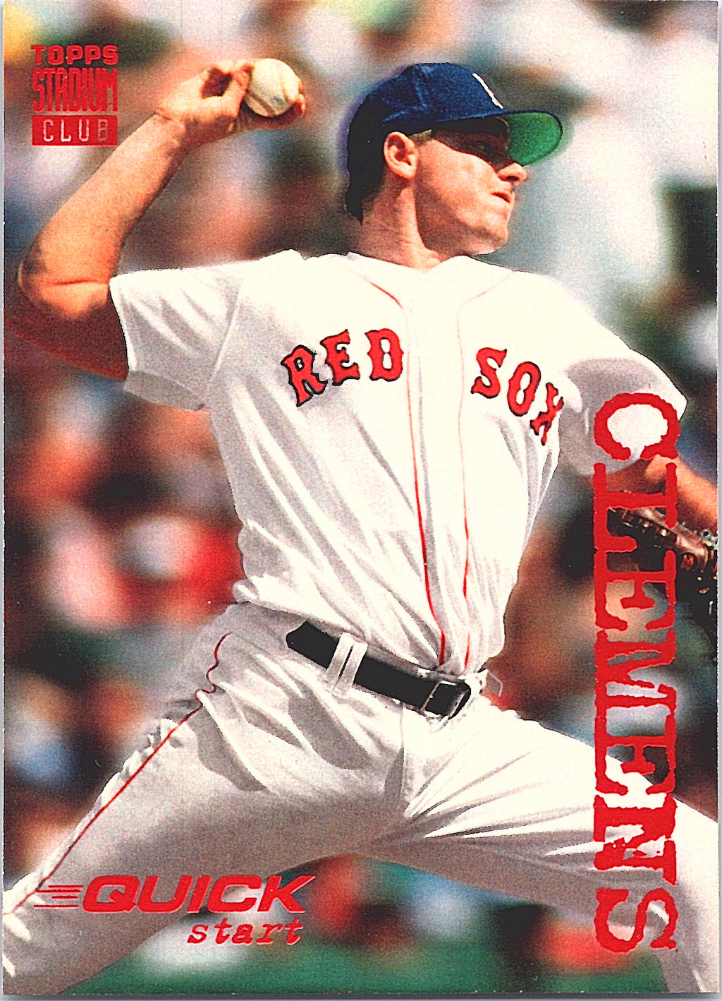 1994 Stadium Club Roger Clemens #534 Boston Red Sox Excellent