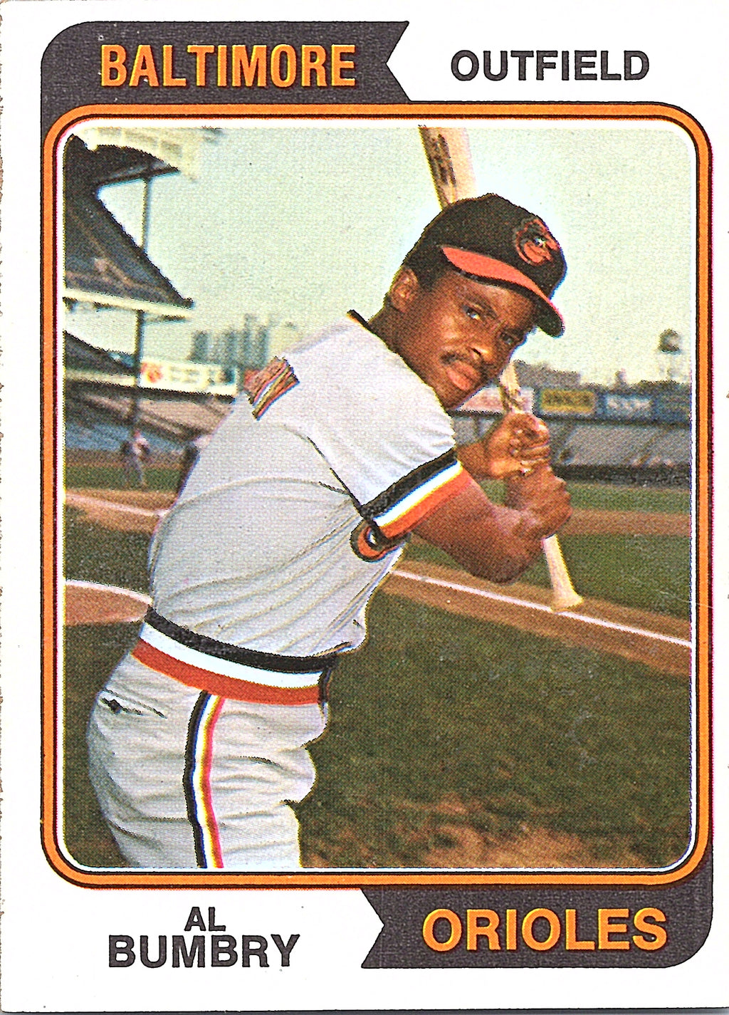 1974 Topps Al Bumbry #137 Baltimore Orioles Excellent