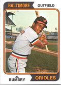 1974 Topps Al Bumbry #137 Baltimore Orioles Excellent
