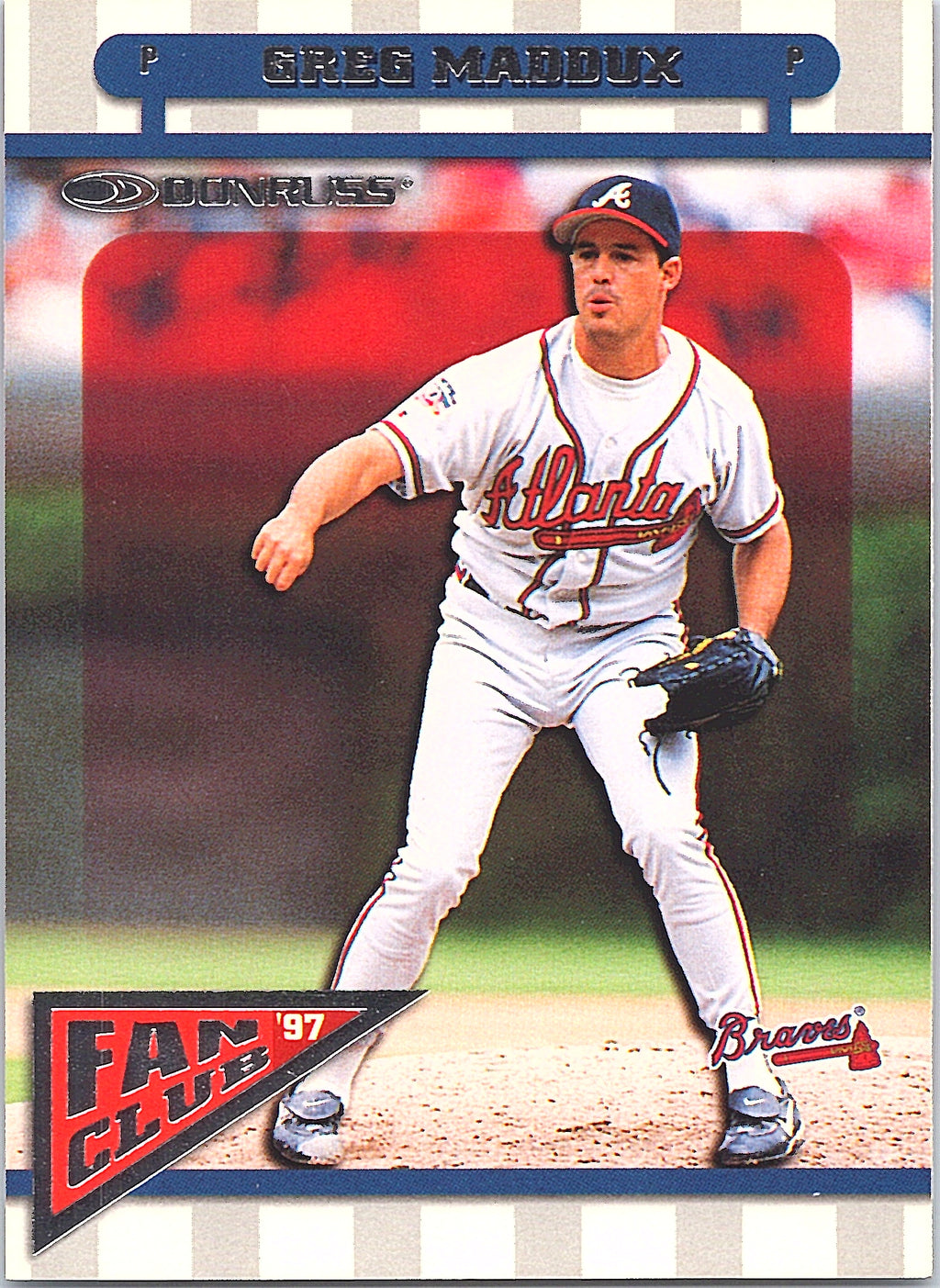 1998 Donruss Greg Maddux #161 Atlanta Braves Excellent