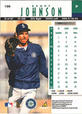 1997 New Pinnacle Randy Johnson #100 Seattle Mariners Excellent