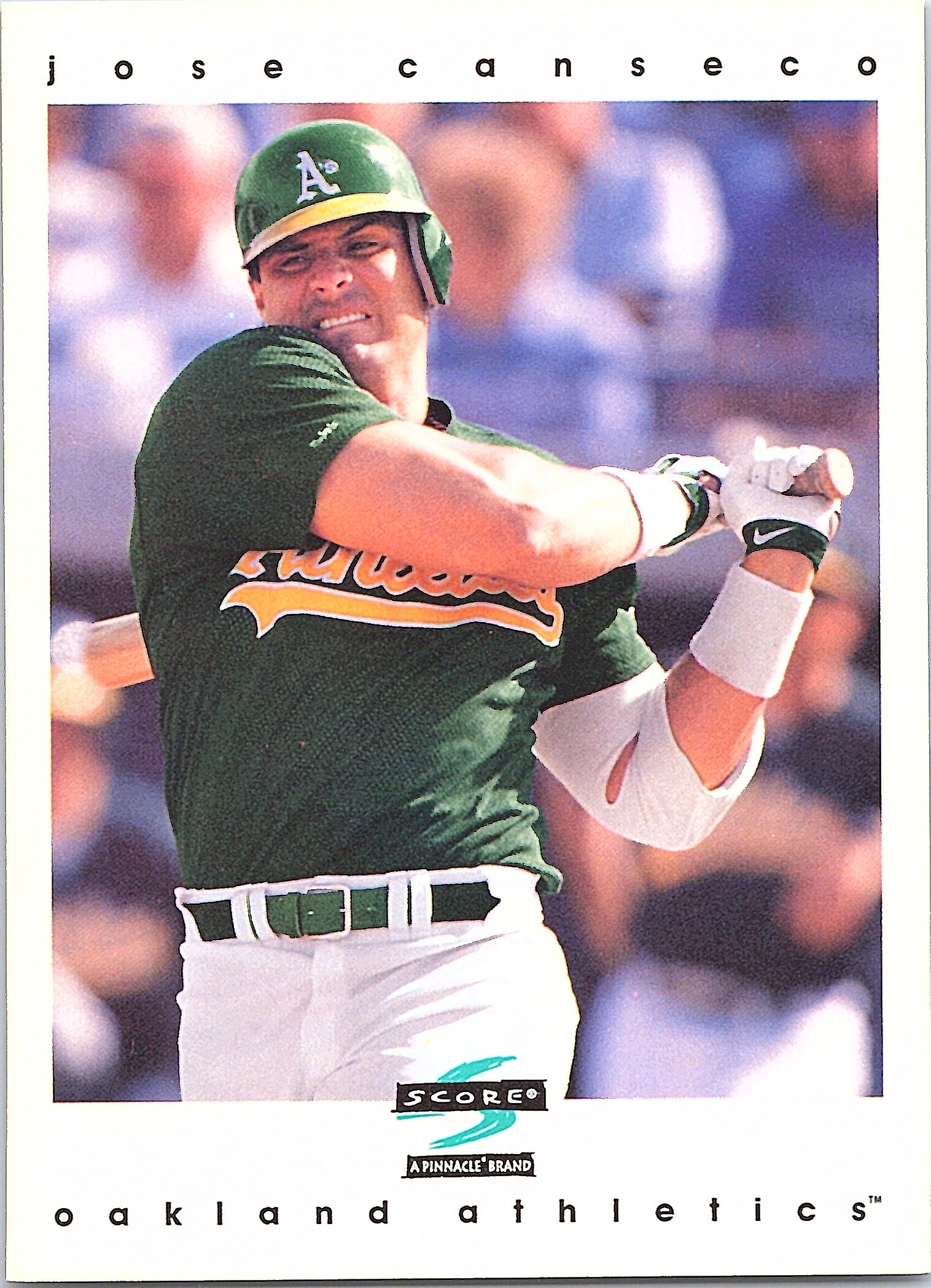 1997 Score Jose Canseco #360 Oakland Athletics Excellent