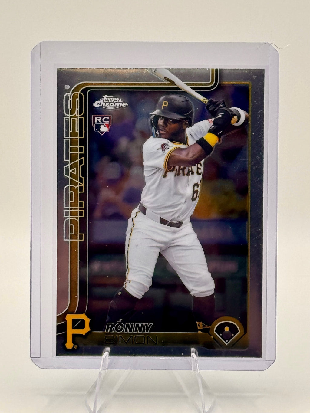 2025 Topps Chrome Update Ronny Simon #USC35 Pirates Rookie Near Mint