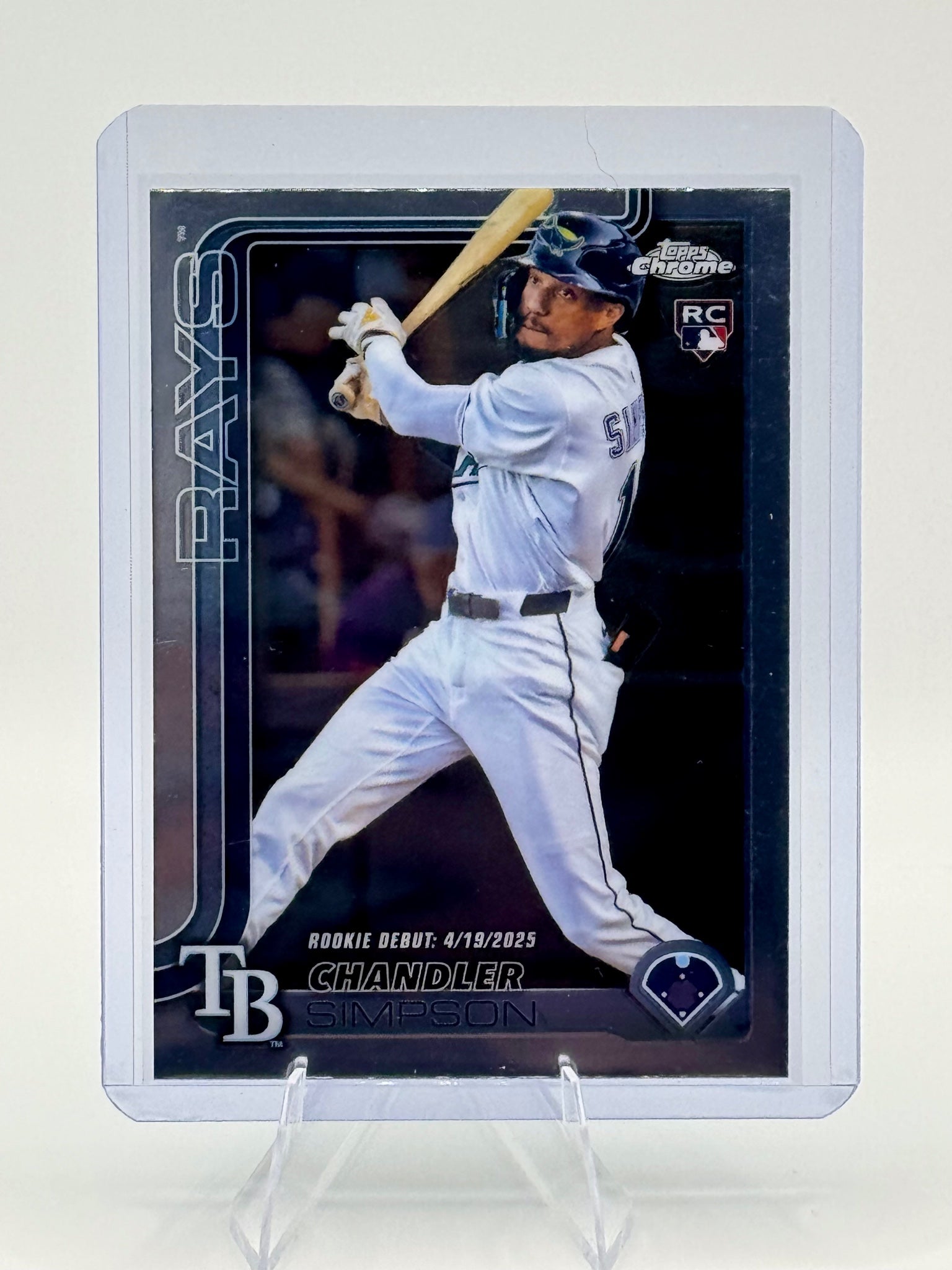 2025 Topps Chrome Update Chandler Simpson #USC17 Rays Near Mint