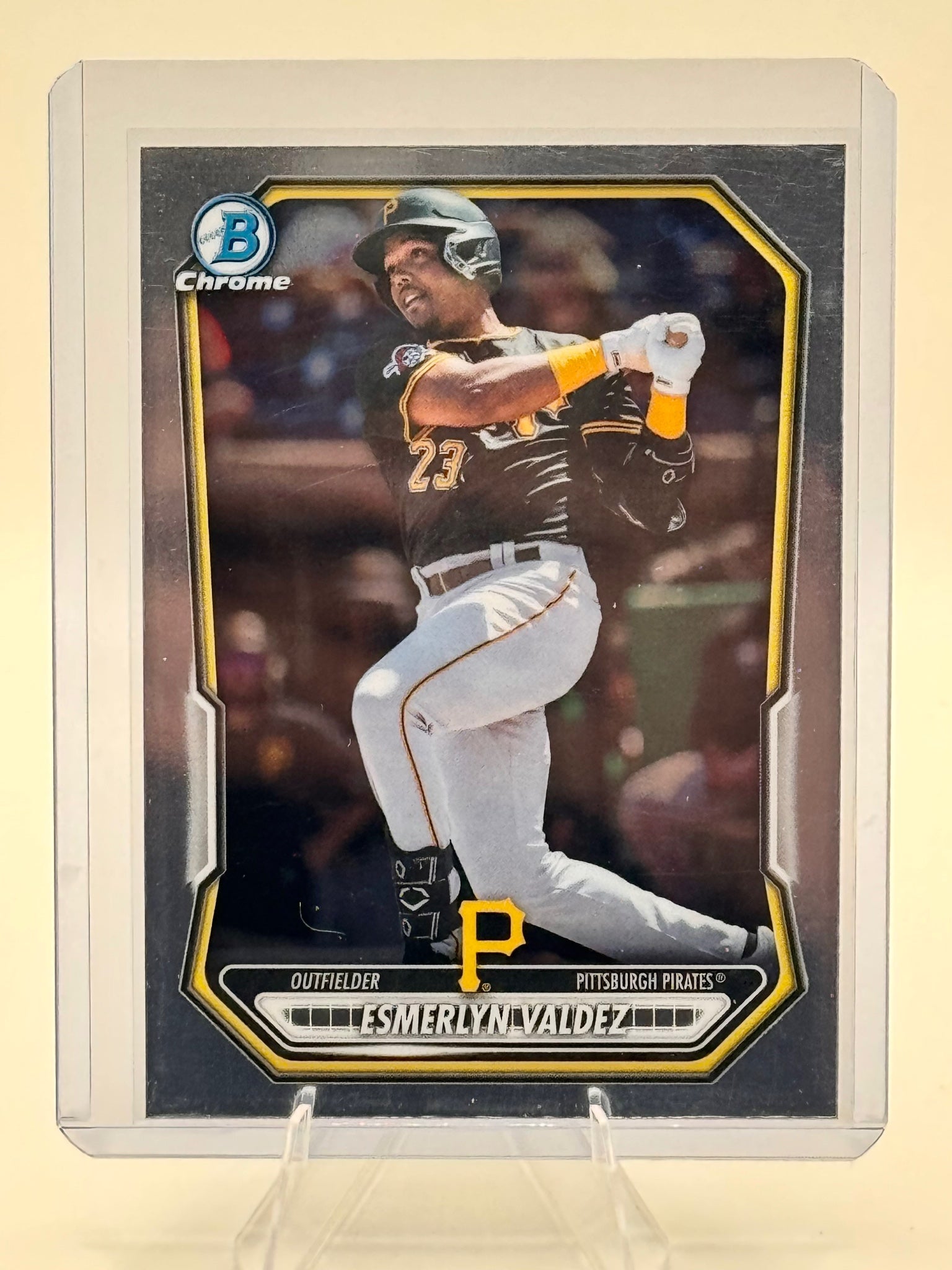 2026 Bowman Esmerlyn Valdez #BCP-76 Chrome Prospects Pirates Near Mint