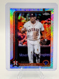 2025 Topps Chrome Update Isaac Paredes #USC29 ToppsFractors Astros Near Mint