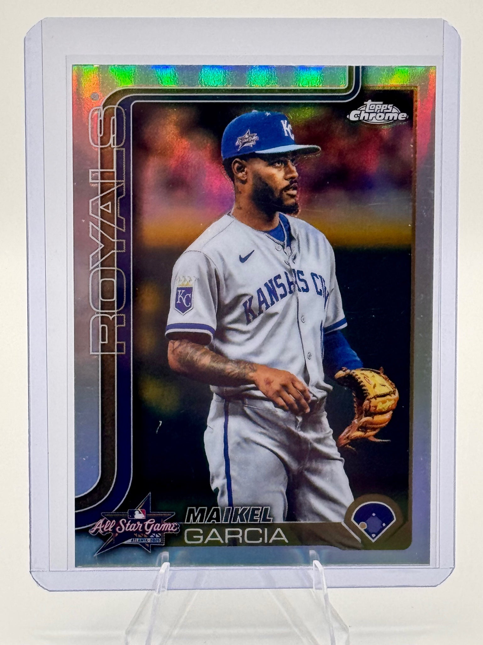 2025 Topps Chrome Update Maikel Garcia #ASGC-28 Royals Near Mint