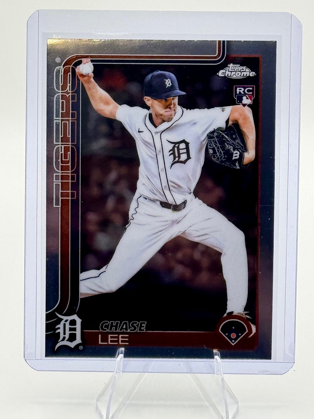 2025 Topps Chrome Update Chase Lee #USC43 Detroit Tigers Rookie Near Mint