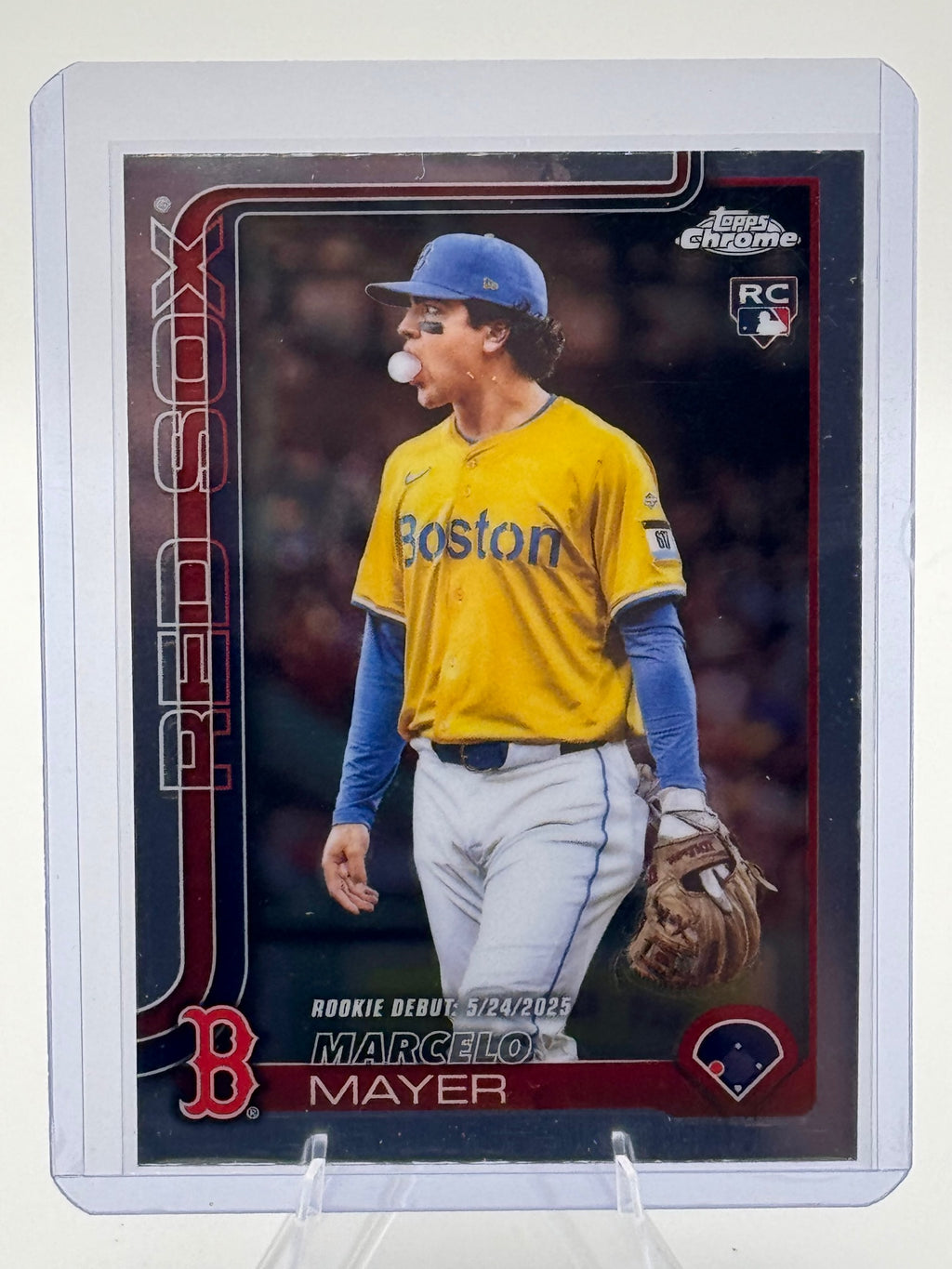 2025 Topps Chrome Update Marcelo Mayer #USC117 Boston Red Sox Near Mint