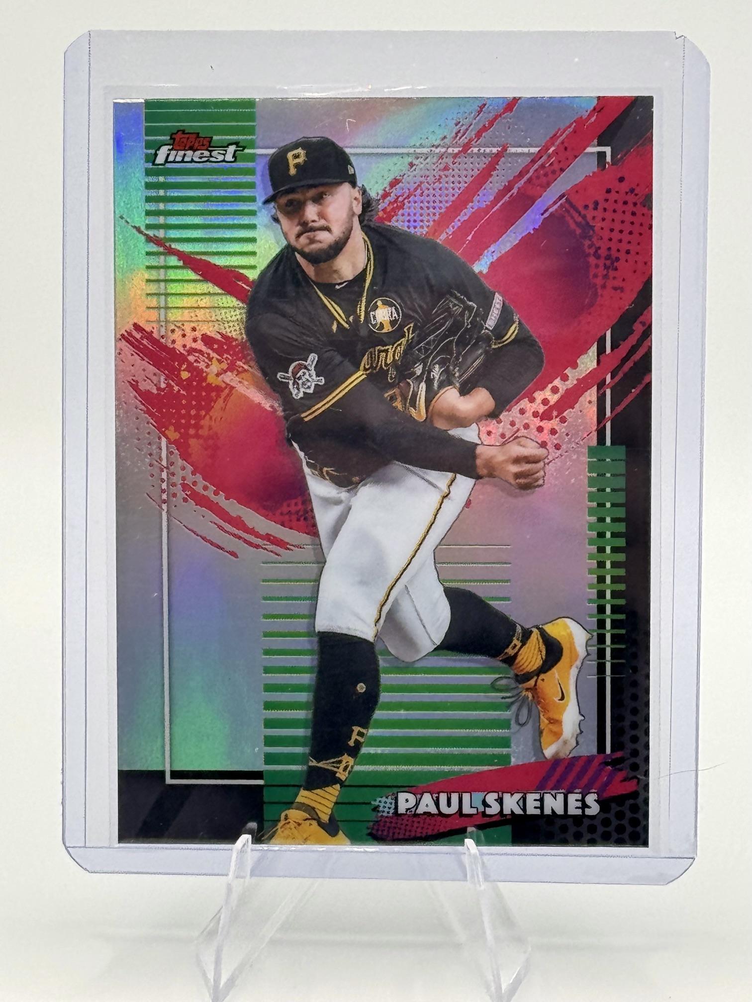 2026 Topps Finest Paul Skenes #210 Pittsburgh Pirates Near Mint or Better