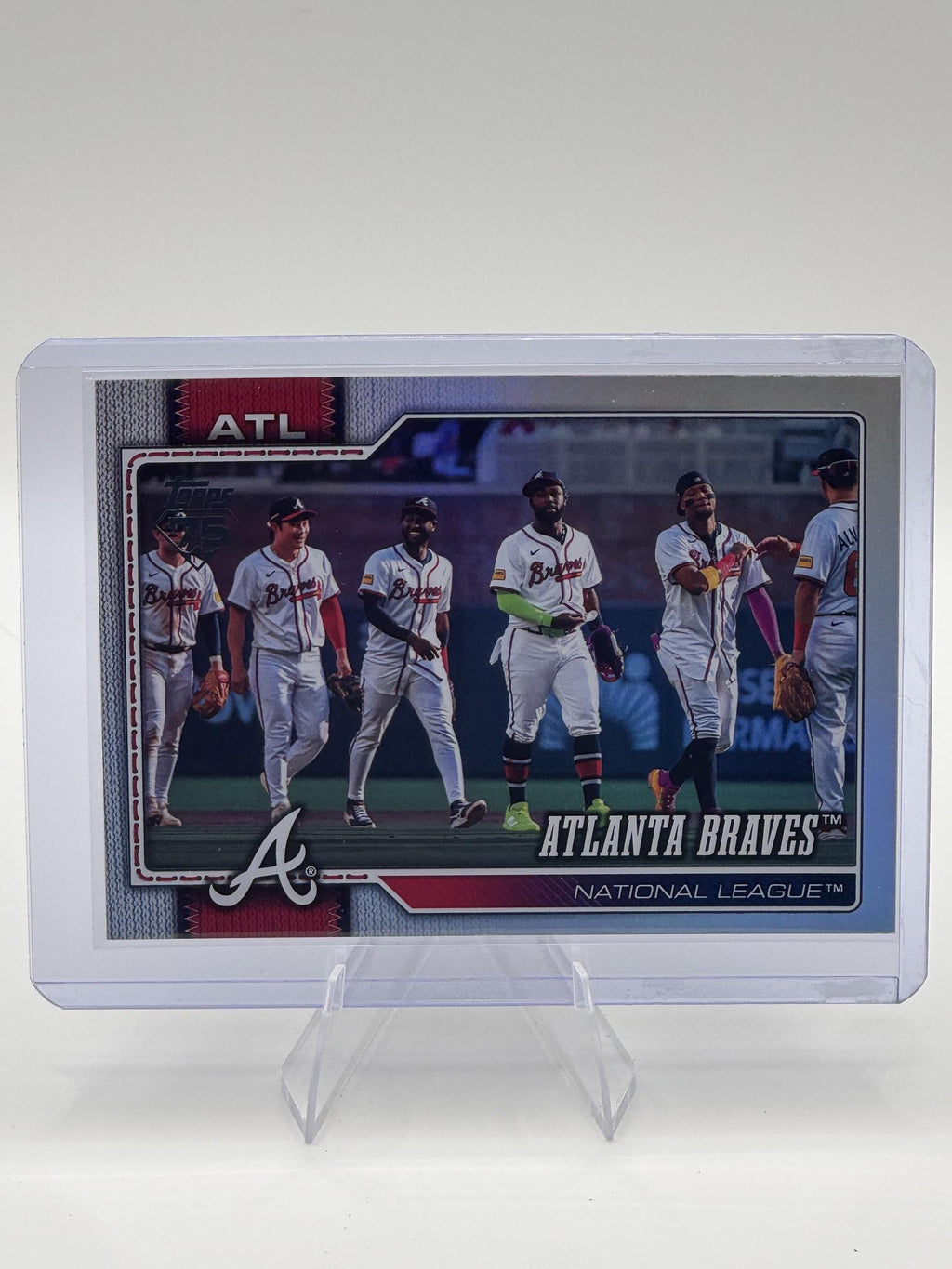 2026 Topps Atlanta Braves #640 Holo Foil Atlanta Braves Near Mint or Better
