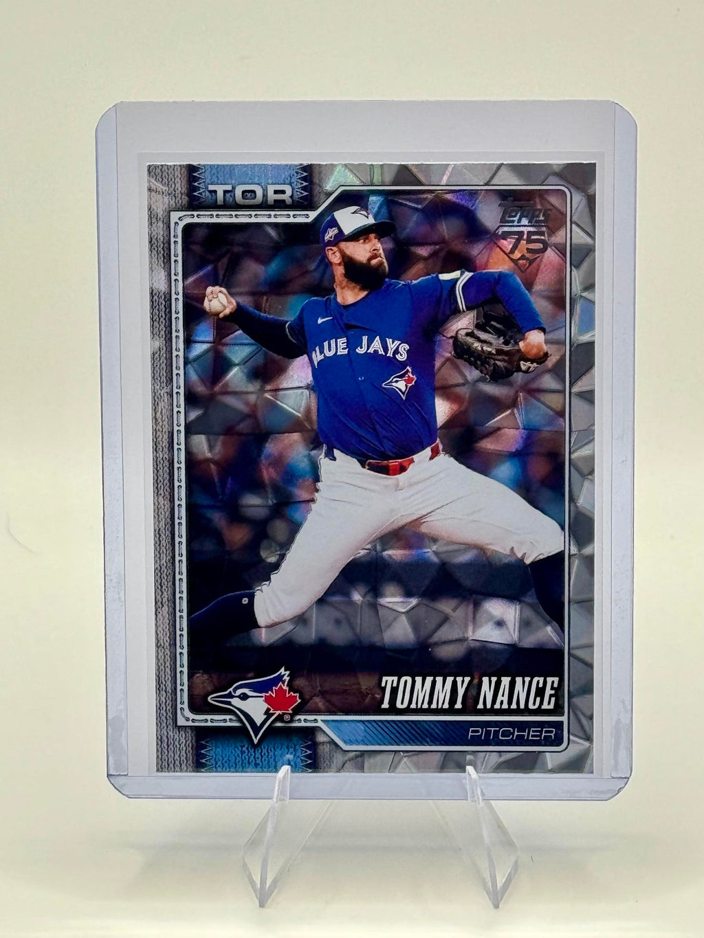 2026 Topps Tommy Nance #538 Diamante Foil Toronto Blue Jays Near Mint or Better